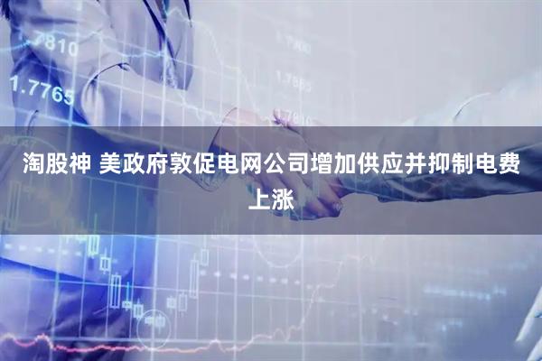 淘股神 美政府敦促电网公司增加供应并抑制电费上涨